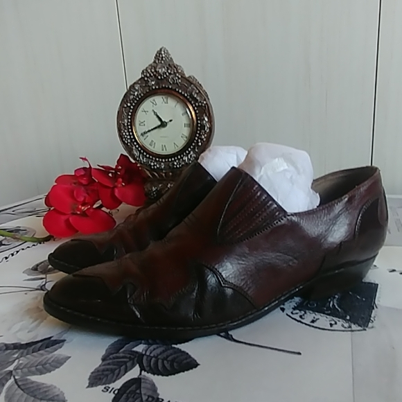 Vintage shoes made in Montreal by Rovertini 1990 - Picture 4 of 7